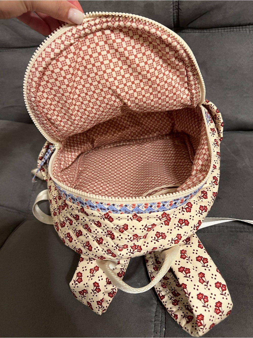 Vera Bradley Small Bancroft Backpack - Picture 6 of 7